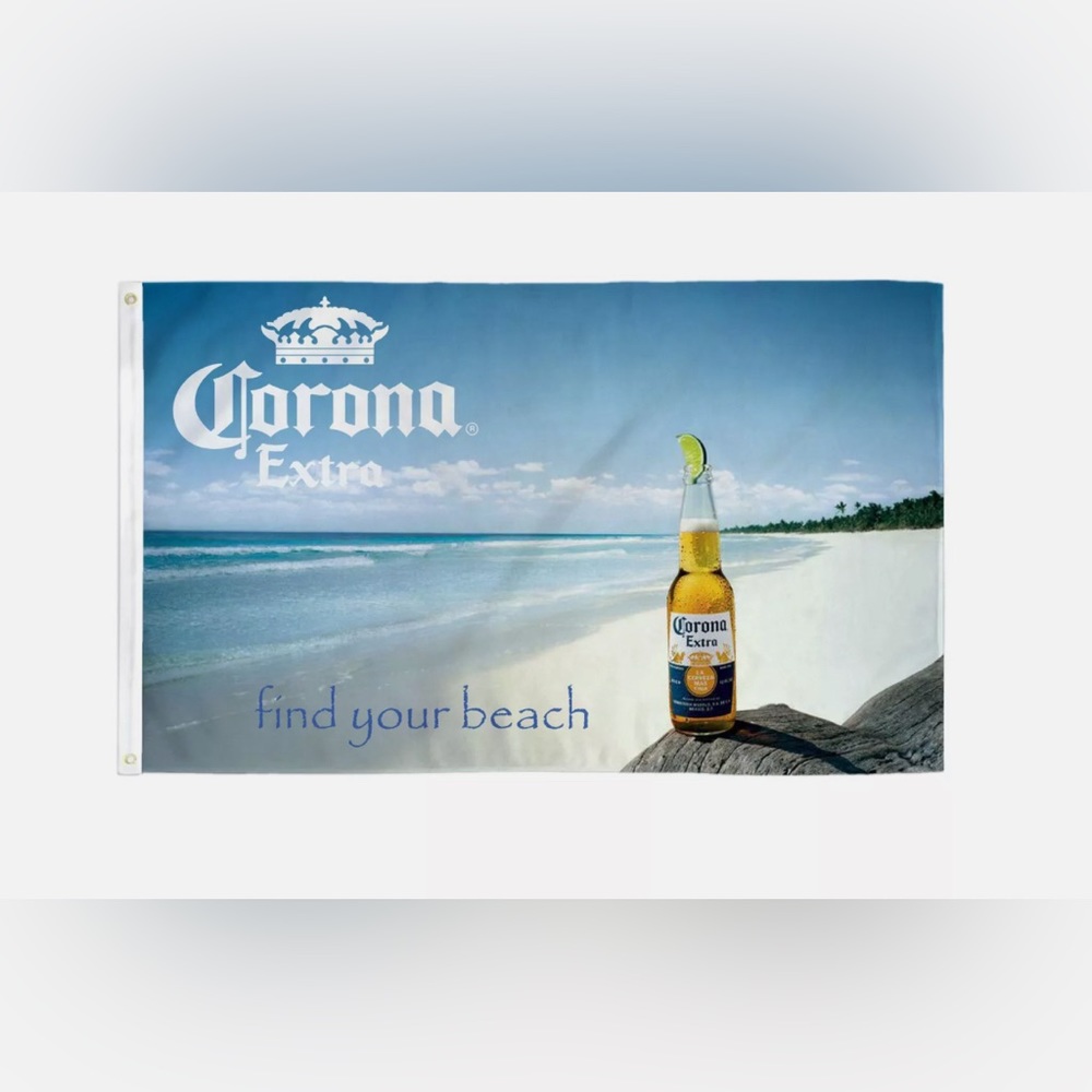Corona Find Your Beach 3X5 Flag